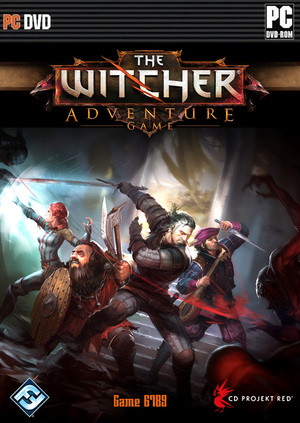 Cover for The Witcher Adventure Game.