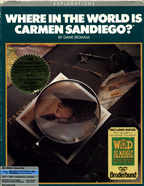 Cover for Where in the World Is Carmen Sandiego?.