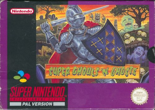 Cover for Super Ghouls 'n Ghosts.