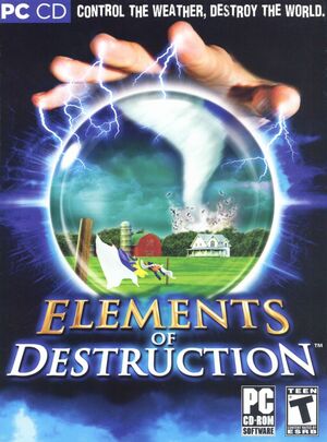 Cover for Elements of Destruction.