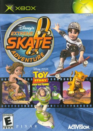 Cover for Disney's Extreme Skate Adventure.