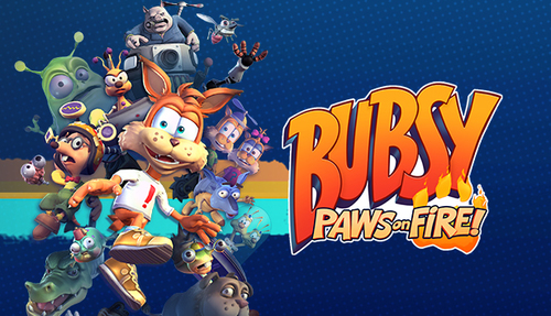Cover for Bubsy: Paws on Fire.
