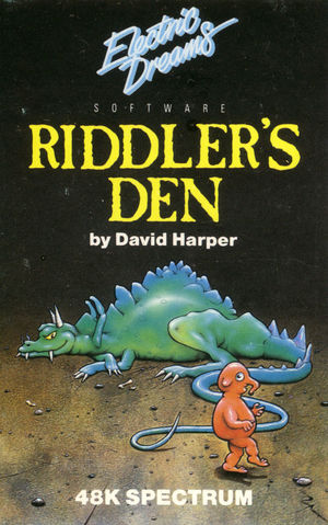 Cover for Riddler's Den.