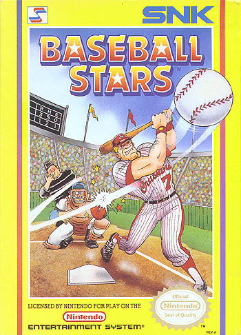 Cover for Baseball Stars.
