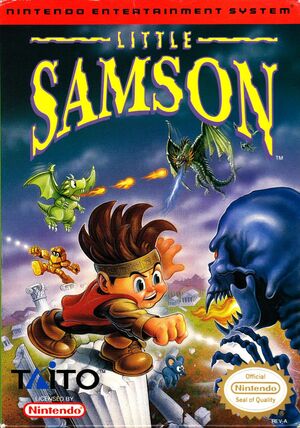 Cover for Little Samson.