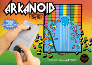 Cover for Arkanoid.