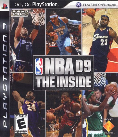 Cover for NBA 09: The Inside.