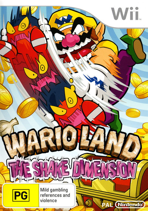 Cover for Wario Land: Shake It!.