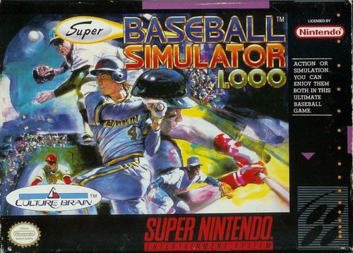 Cover for Super Baseball Simulator 1.000.