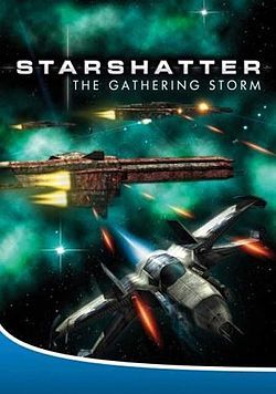 Cover for Starshatter: The Gathering Storm.