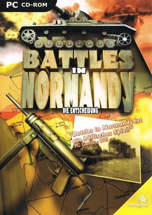 Cover for Battles in Normandy.