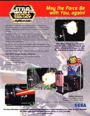 Cover for Star Wars Trilogy Arcade.