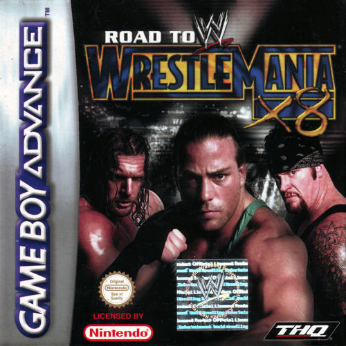 Cover for WWE Road to WrestleMania X8.
