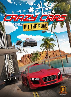 Cover for Crazy Cars: Hit the Road.