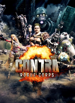 Cover for Contra: Rogue Corps.