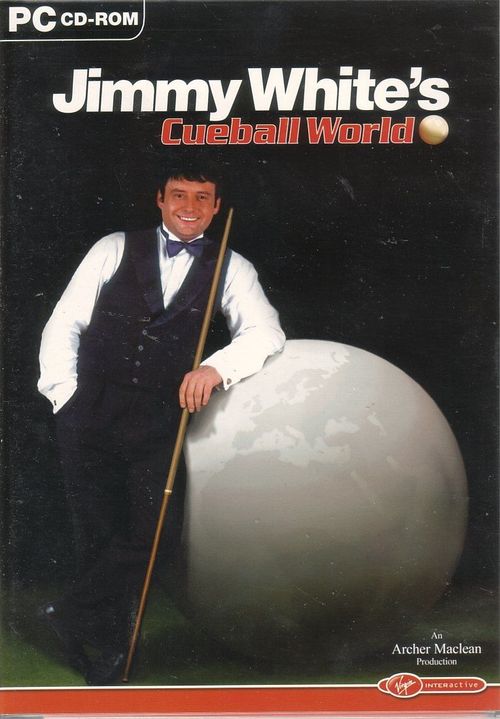 Cover for Jimmy White's Cueball World.