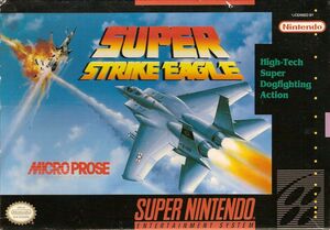 Cover for Super Strike Eagle.