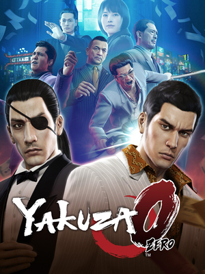 Cover for Yakuza 0.