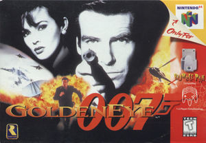 Cover for GoldenEye 007.