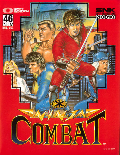 Cover for Ninja Combat.