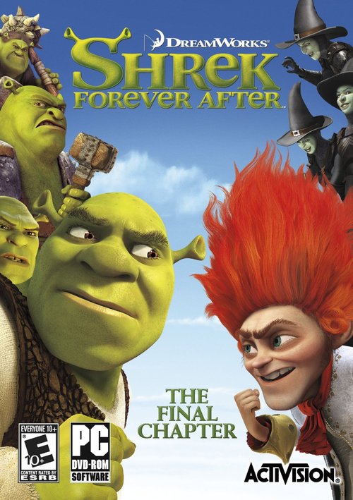 Cover for Shrek Forever After.