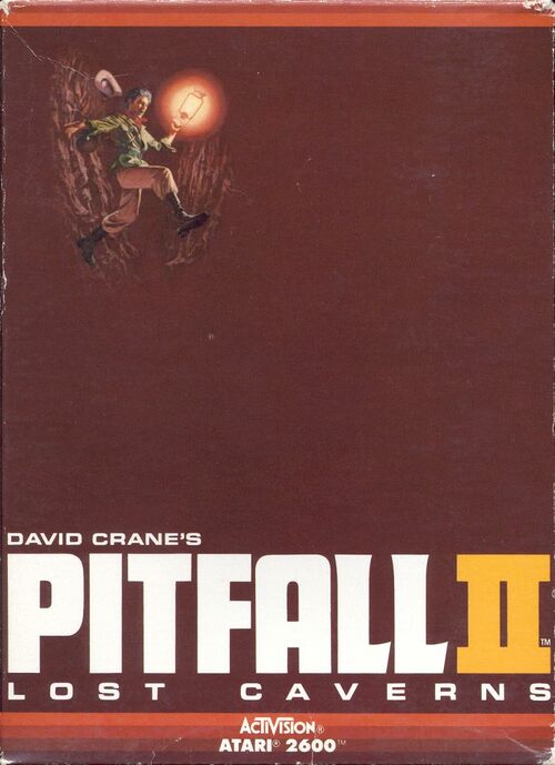 Cover for Pitfall II: Lost Caverns.