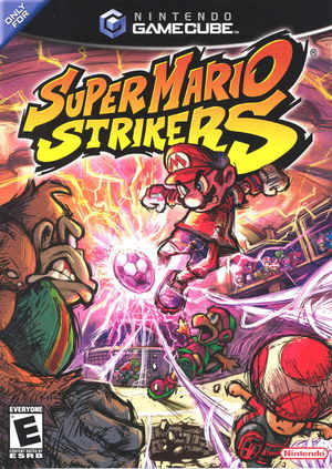 Cover for Super Mario Strikers.