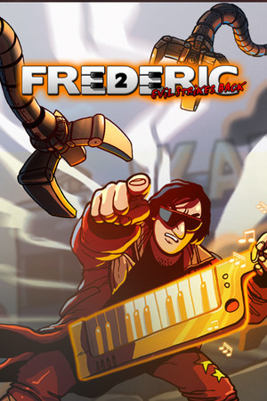 Cover for Frederic: Evil Strikes Back.
