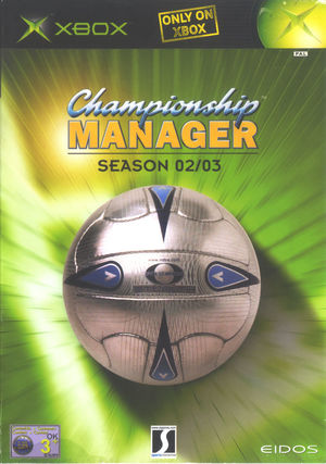 Cover for Championship Manager: Season 02/03.