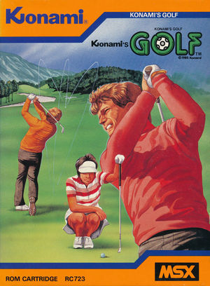 Cover for Konami's Golf.