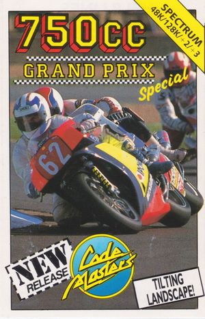 Cover for 750cc Grand Prix.