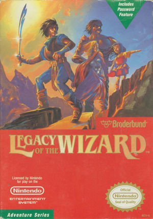 Cover for Legacy of the Wizard.