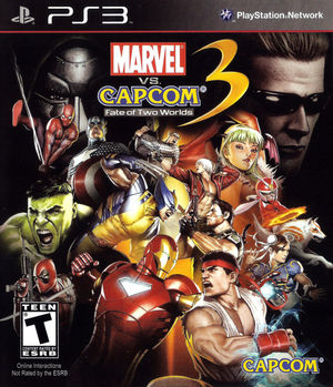 Cover for Marvel vs. Capcom 3: Fate of Two Worlds.