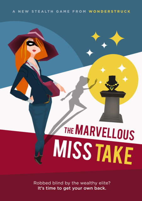 Cover for The Marvellous Miss Take.