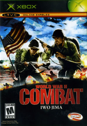 Cover for World War II Combat: Iwo Jima.