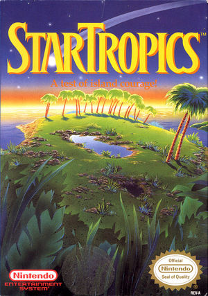 Cover for StarTropics.