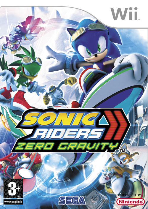 Cover for Sonic Riders: Zero Gravity.