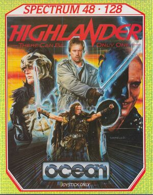 Cover for Highlander.