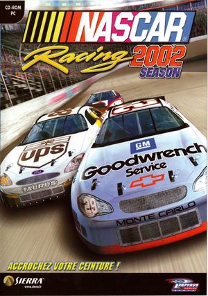 Cover for NASCAR Racing 2002 Season.