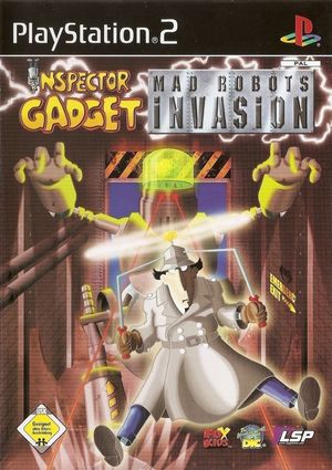 Cover for Inspector Gadget: Mad Robots Invasion.
