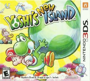 Cover for Yoshi's New Island.