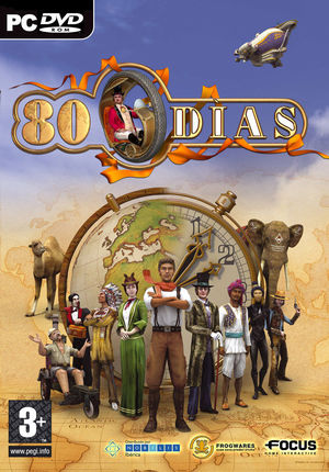 Cover for 80 Days.