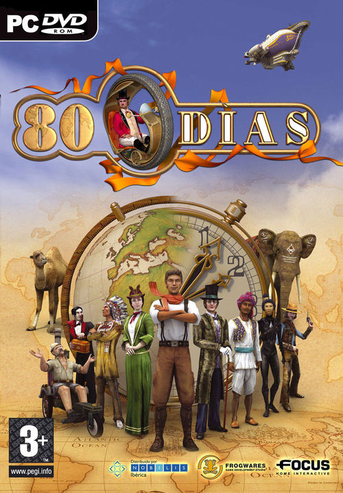 Cover for 80 Days.