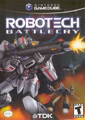 Cover for Robotech: Battlecry.