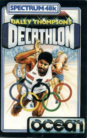 Cover for Daley Thompson's Decathlon.
