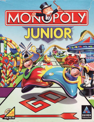 Cover for Monopoly Junior.