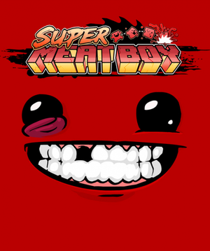 Cover for Super Meat Boy.