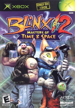 Cover for Blinx 2: Masters of Time and Space.
