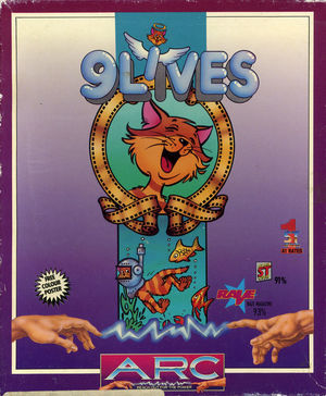 Cover for 9 Lives.