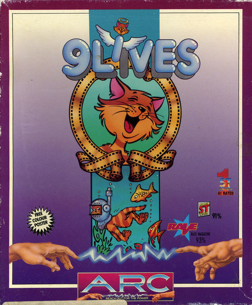 Cover for 9 Lives.
